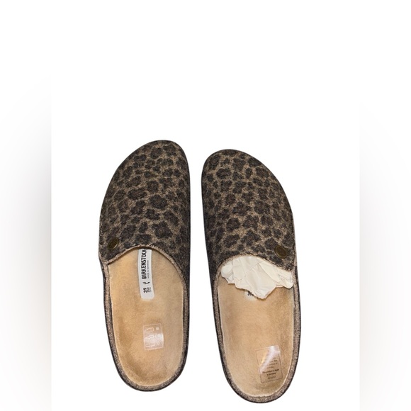 Birkenstock Zermatt Rivet Leo Toffee Melange Slipper - Picture 2 of 9